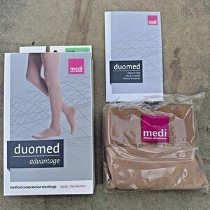 Medi duomed Advantage Compression Stockings Thigh OT 20-30mmHG Size XXL Biege